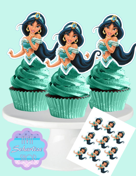 Princess Jasmine Cupcake