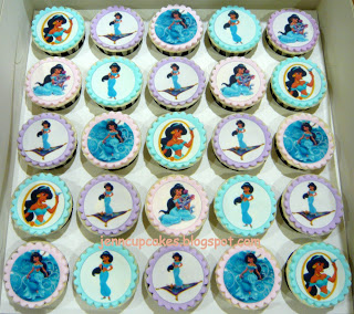 Princess Jasmine Cupcake