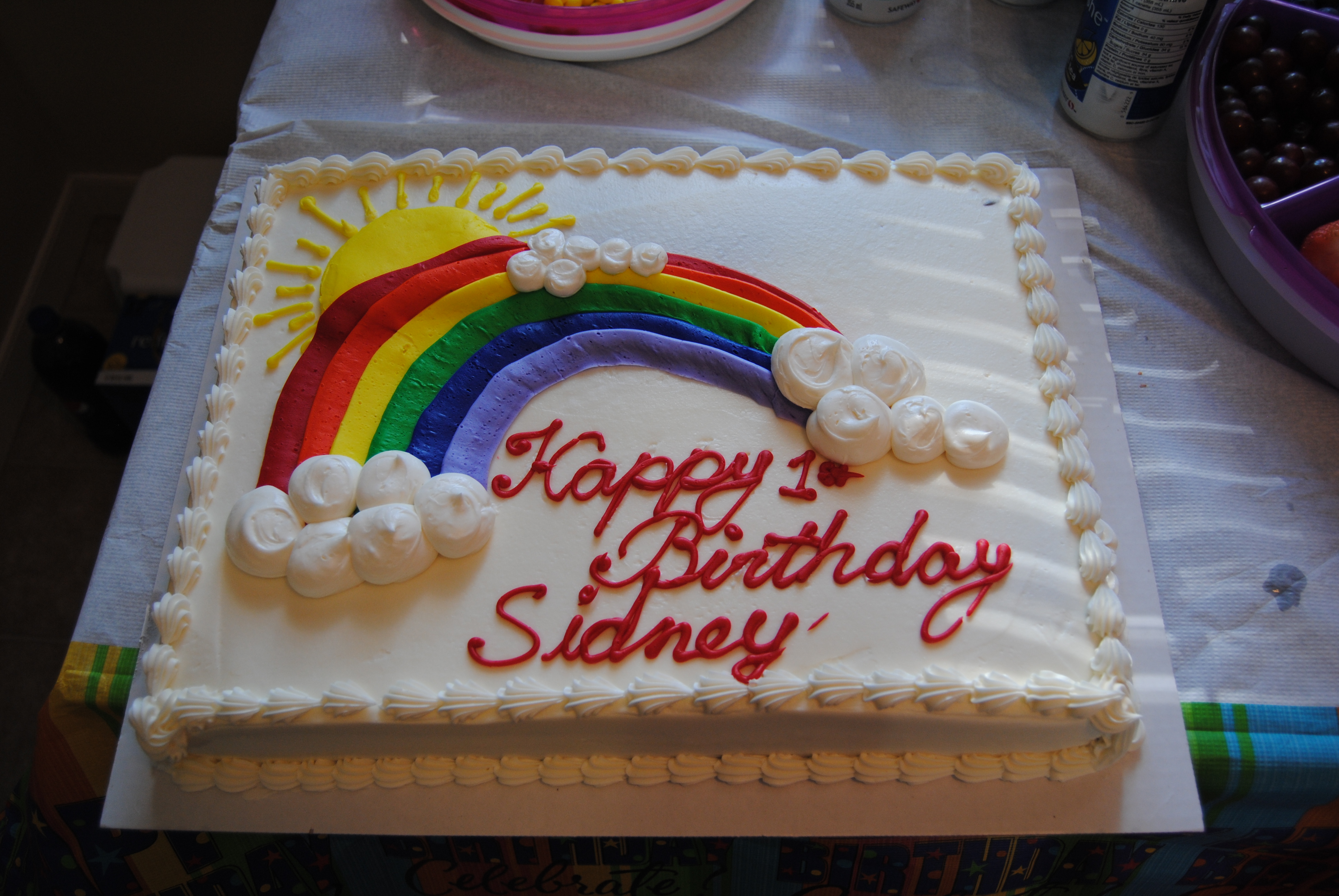 Rainbow Birthday Cake Costco