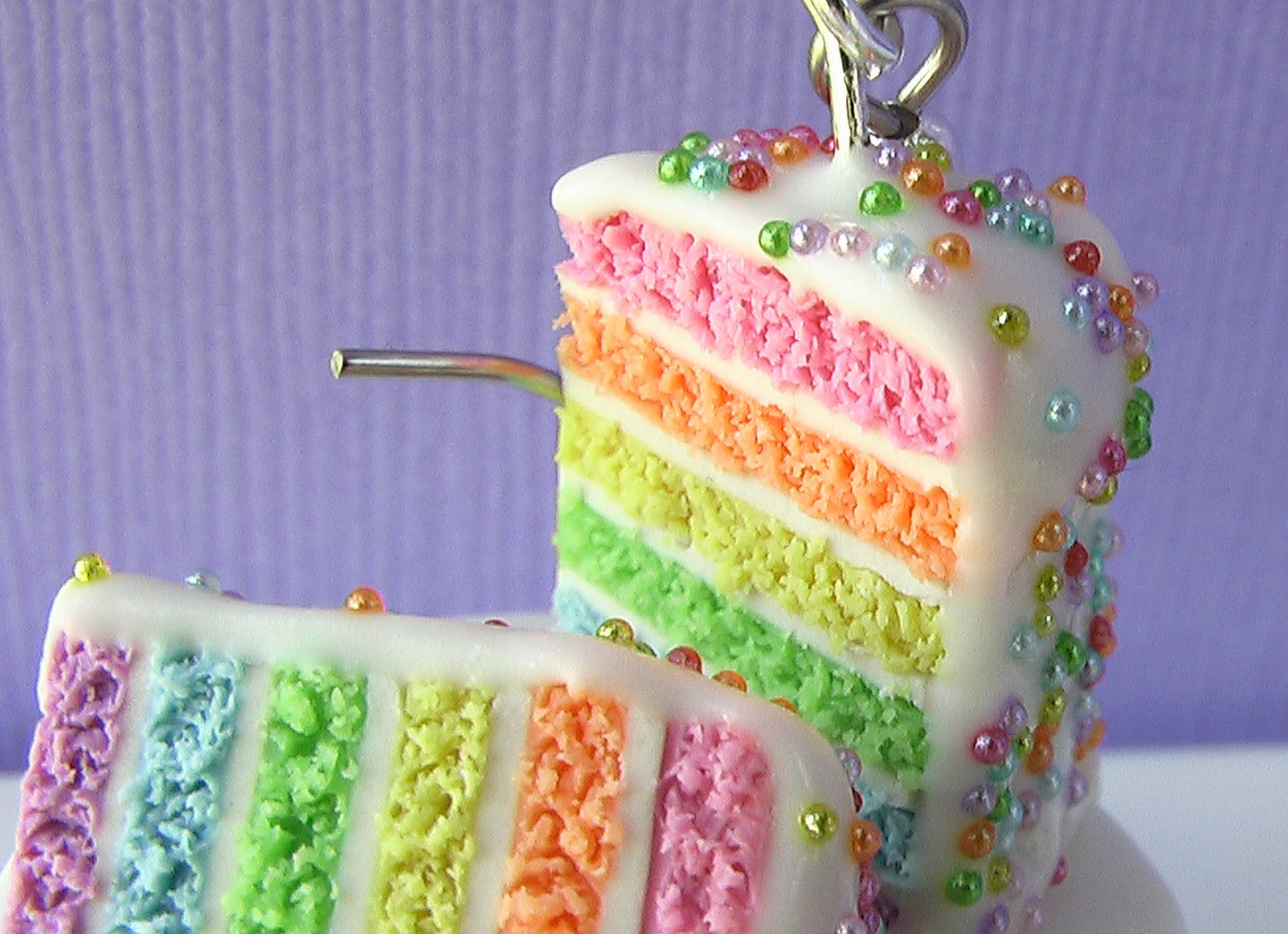 Rainbow Sparkle Birthday Cake