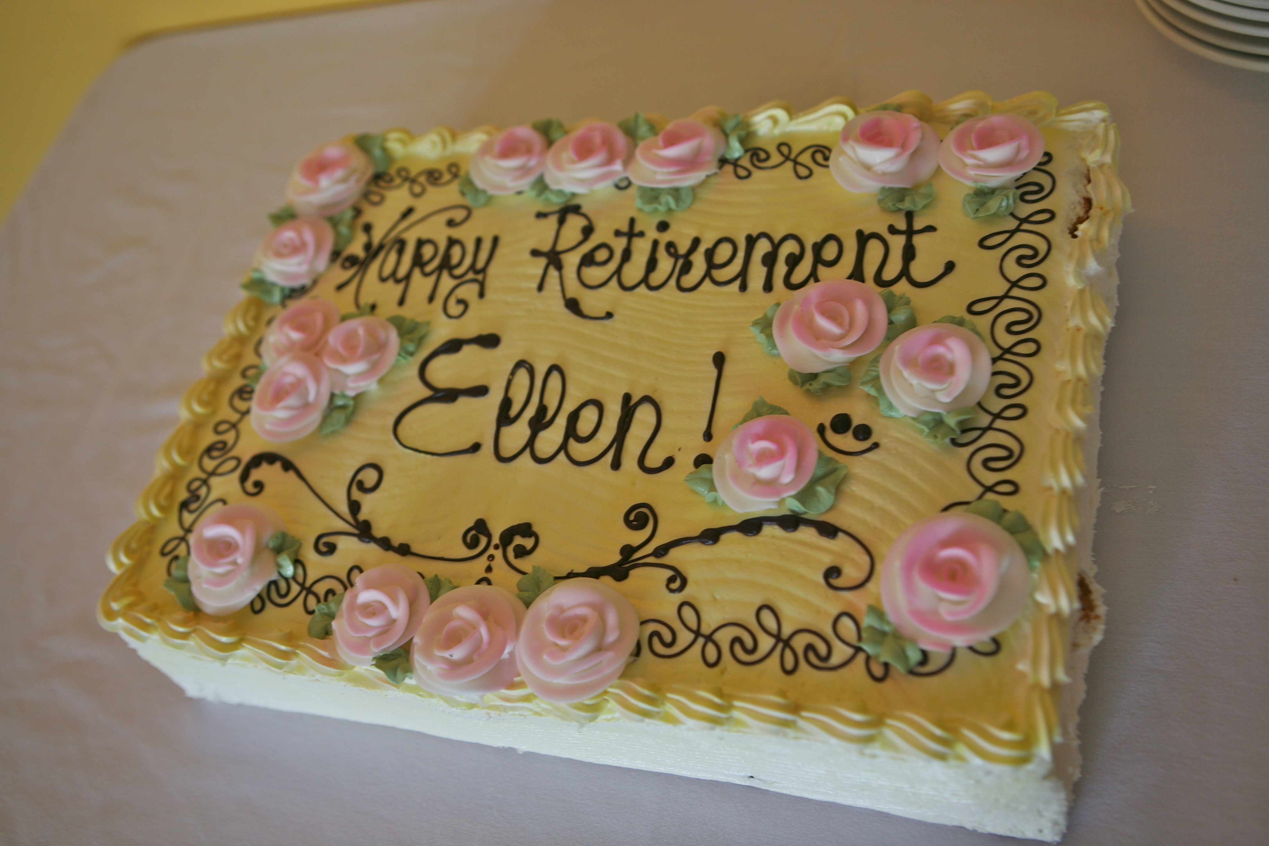 Retirement Cake Retirement Cake
