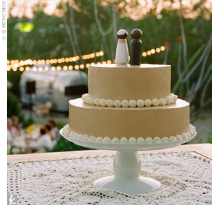 Rustic Buttercream Wedding Cake