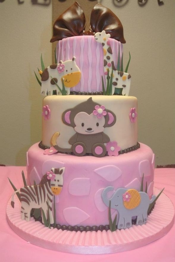 11 Photos of Baby Animal Cakes For Girls 11 Photos of Baby Animal Cakes For Girls