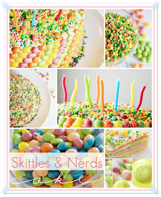 Skittles Birthday Cake Ideas