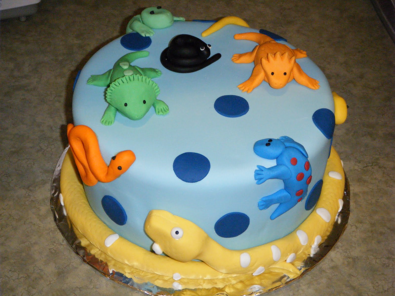 Snake Birthday Cake Ideas