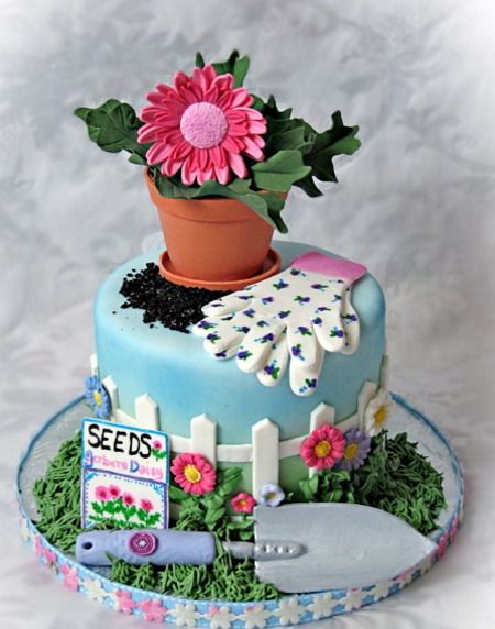 Spring Birthday Cake