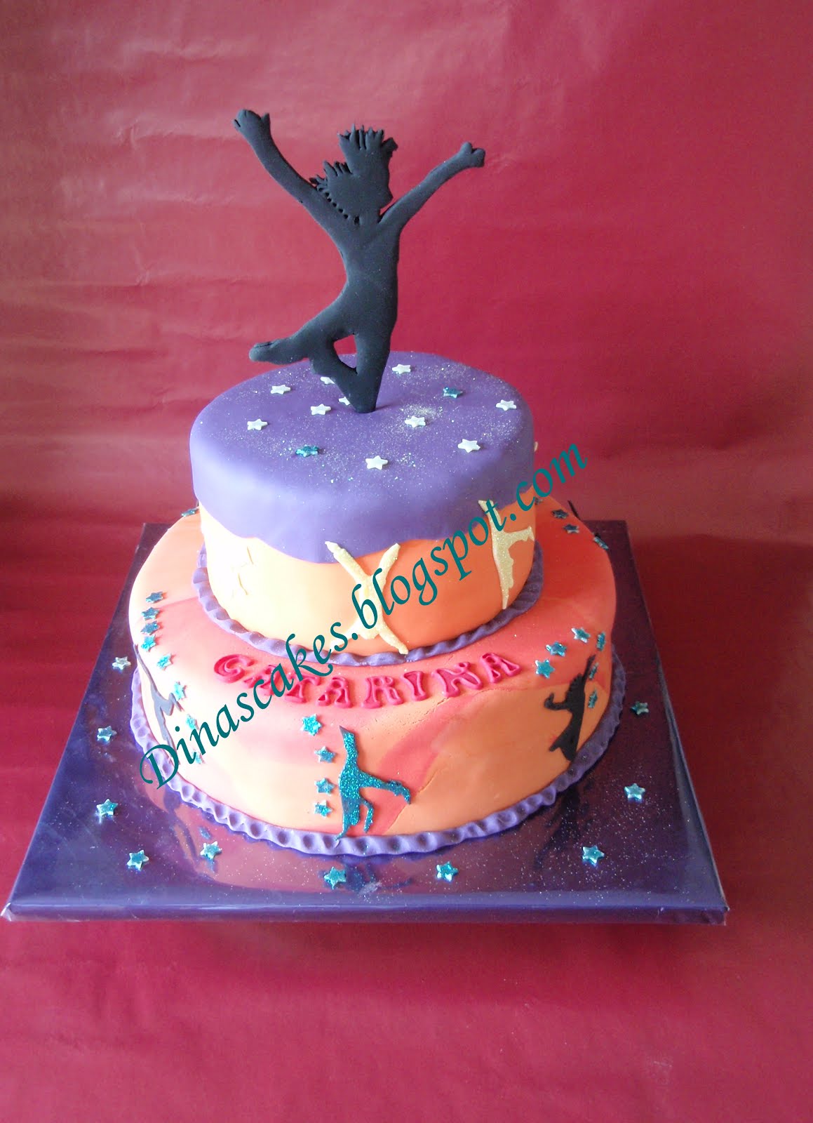 Street Dance Birthday Cake