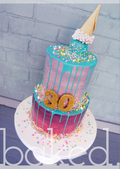 10 Photos of Neon Two Tier Cakes 10 Photos of Neon Two Tier Cakes