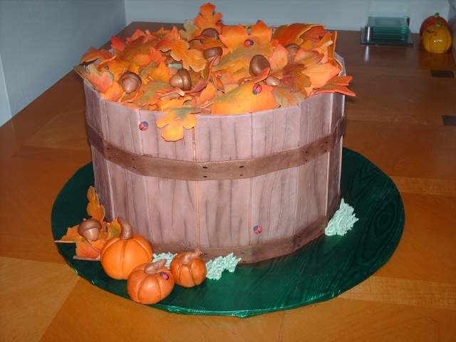Thanksgiving Turkey Birthday Cake
