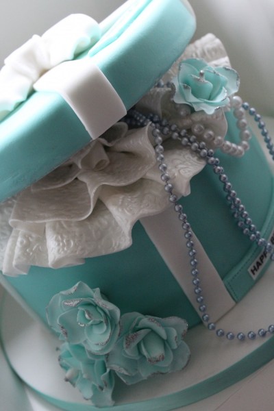 Tiffany Box Birthday Cake Tiffany Box Birthday Cake