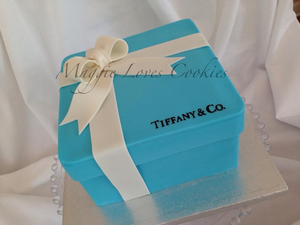 Tiffany Box Cake