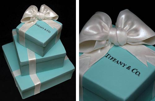 Tiffany Box Cake