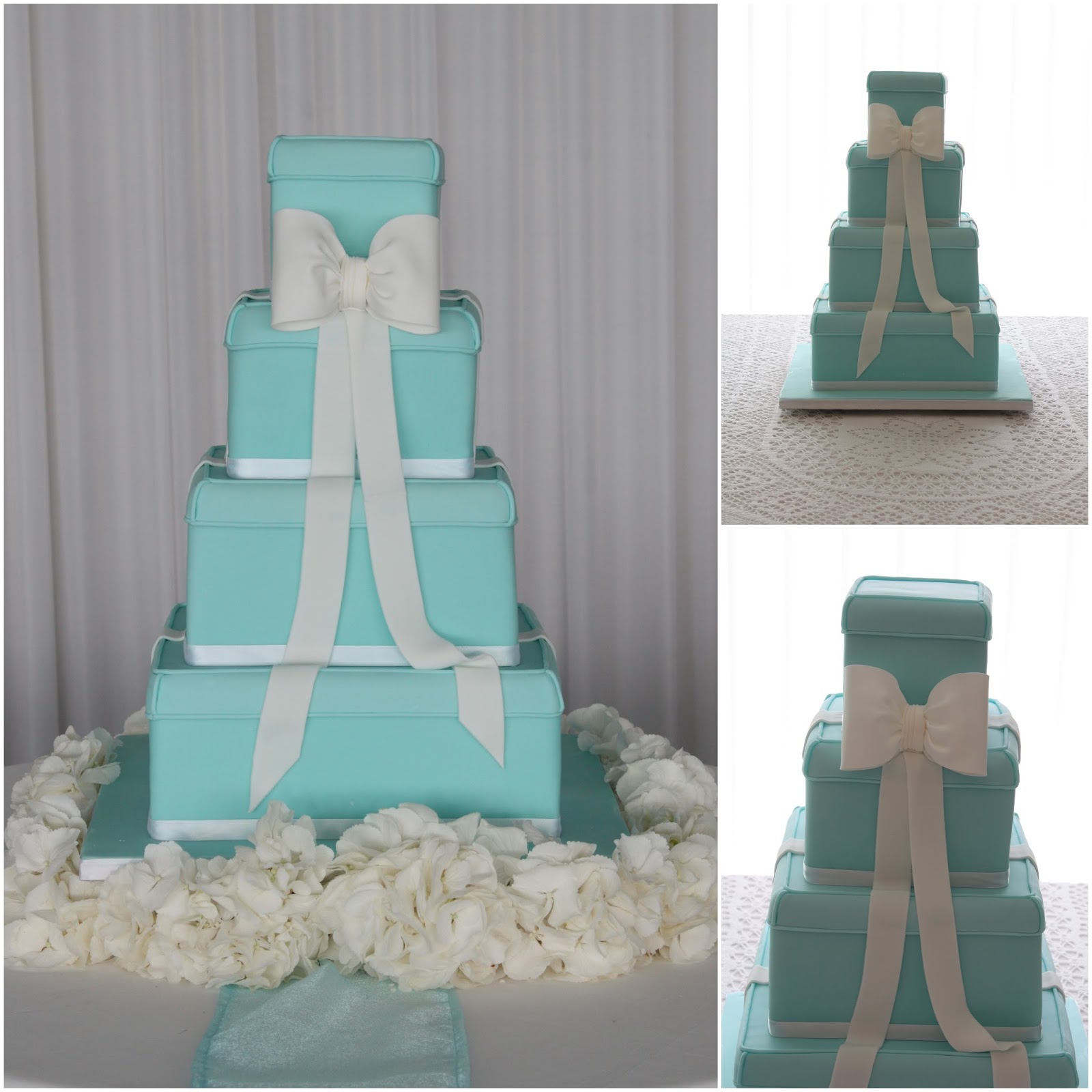 Tiffany Wedding Cake Boxes