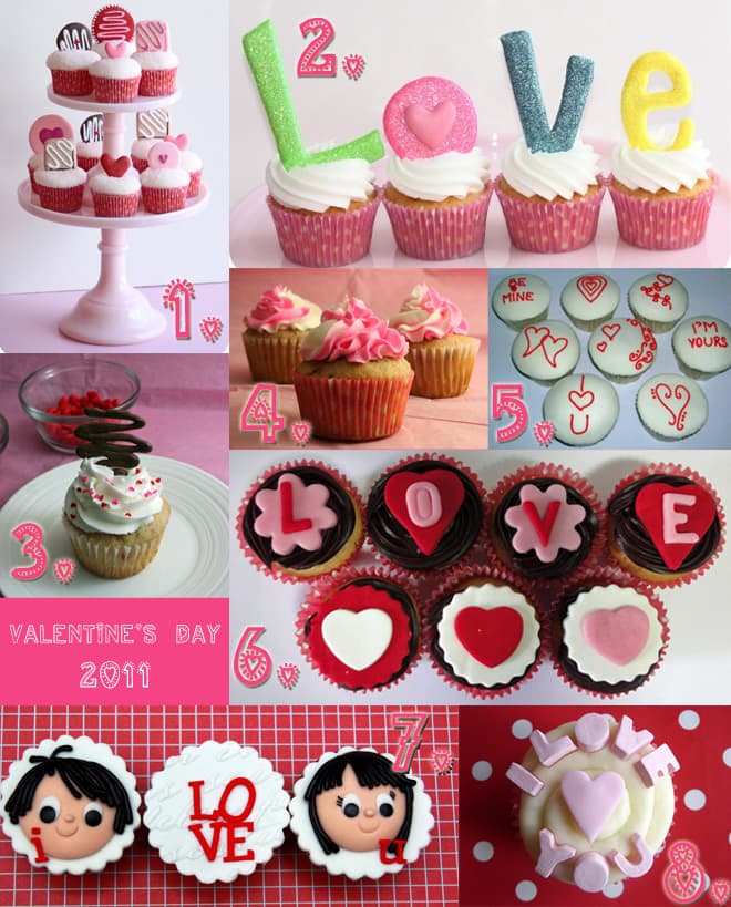Valentine's Cupcake Decorating Ideas