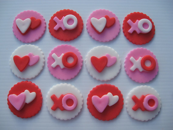 Valentine's Day Cupcake Decorations