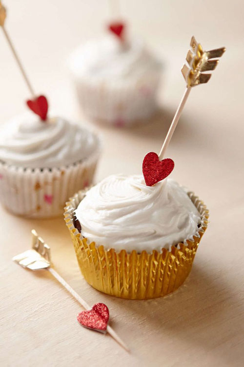 Valentine's Day Cupcake Decorations