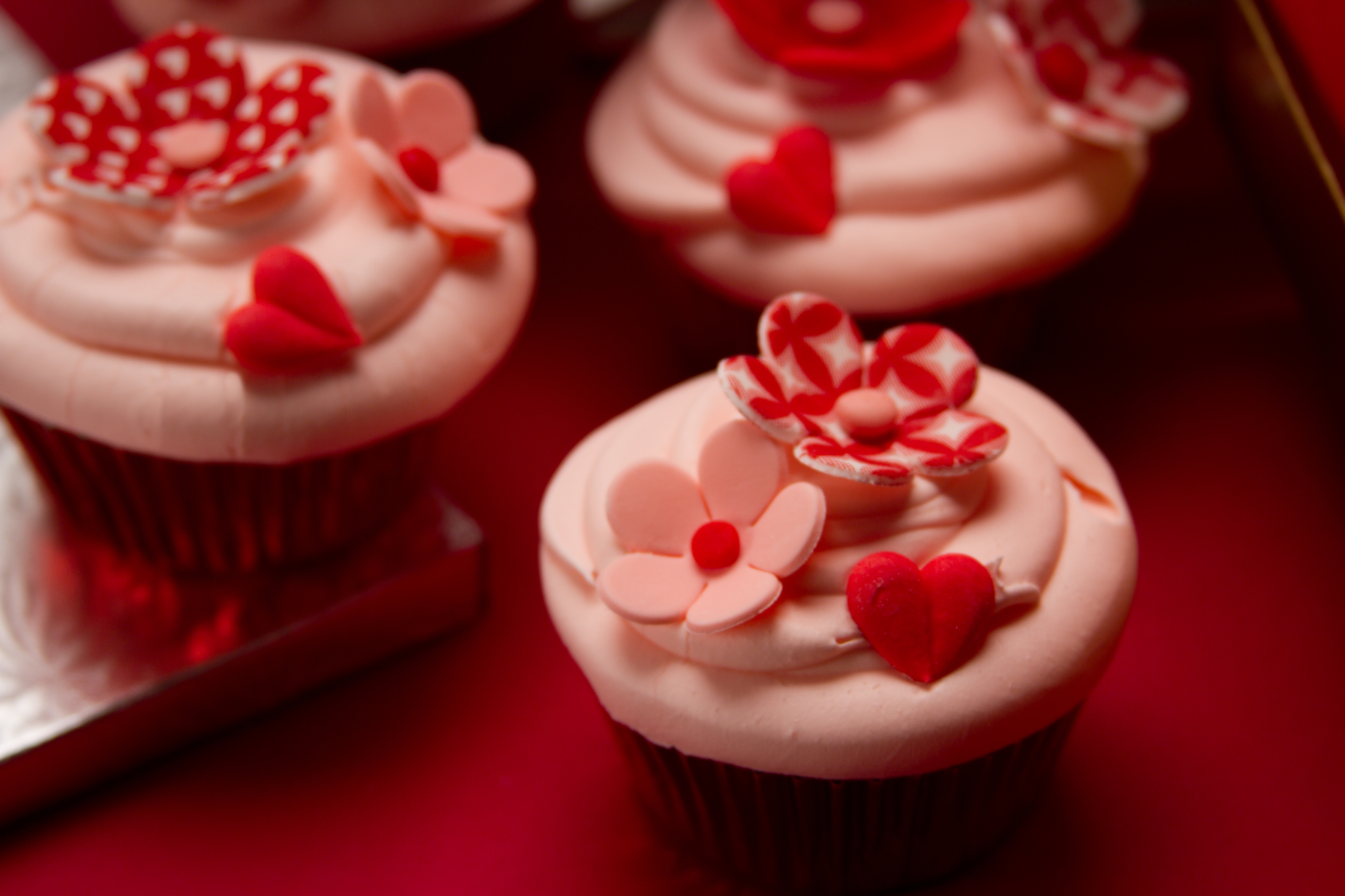 Valentine's Day Cupcakes Valentine's Day Cupcakes