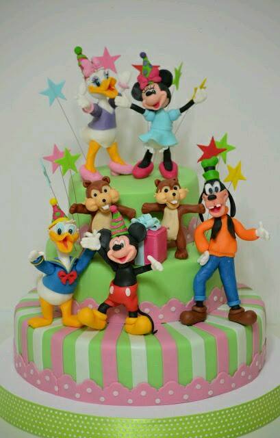 Walt Disney World Mickey Mouse Birthday Cake