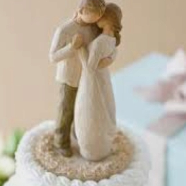 Willow Tree Wedding Cake Topper