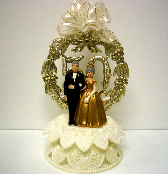 Wilton 50th Anniversary Cake Topper