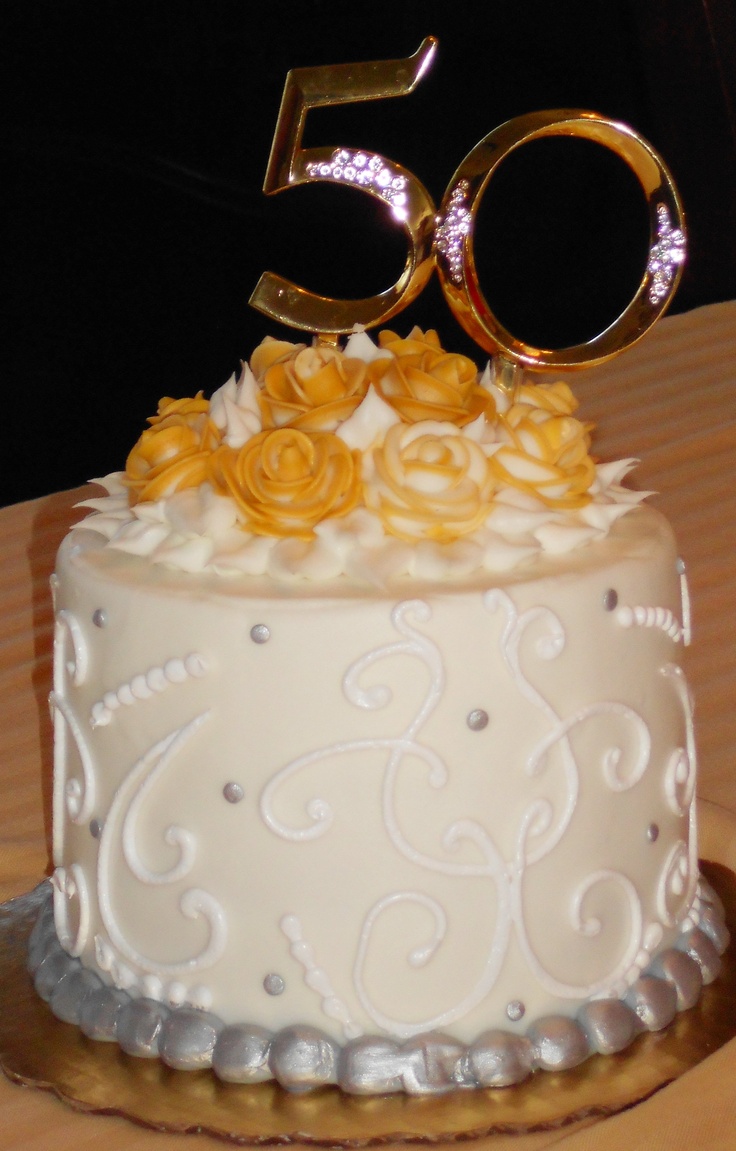 Wilton 50th Wedding Anniversary Cakes
