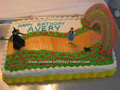 Wizard of Oz Birthday Cake