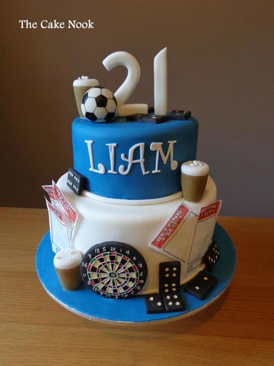 21st Birthday Cake