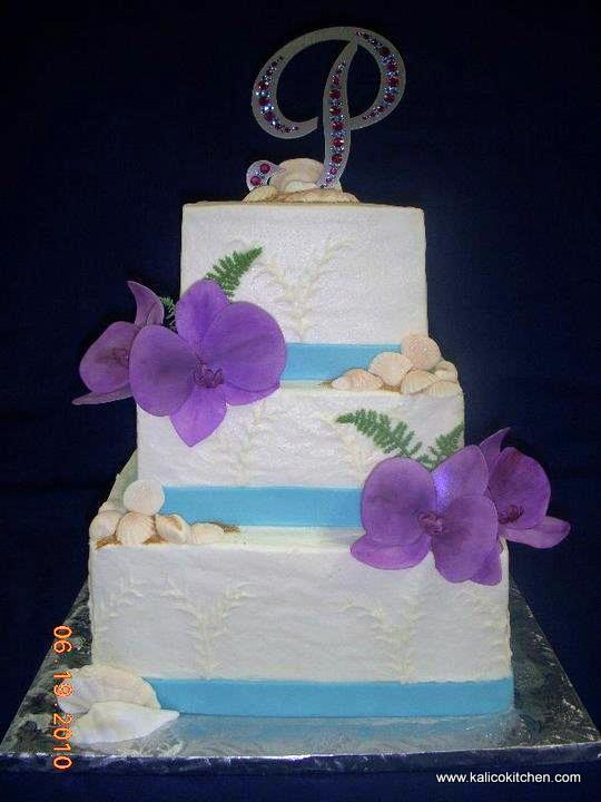 3 Tier Cake Tiffany Blue Wedding