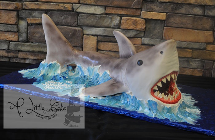 3D Shark Cake