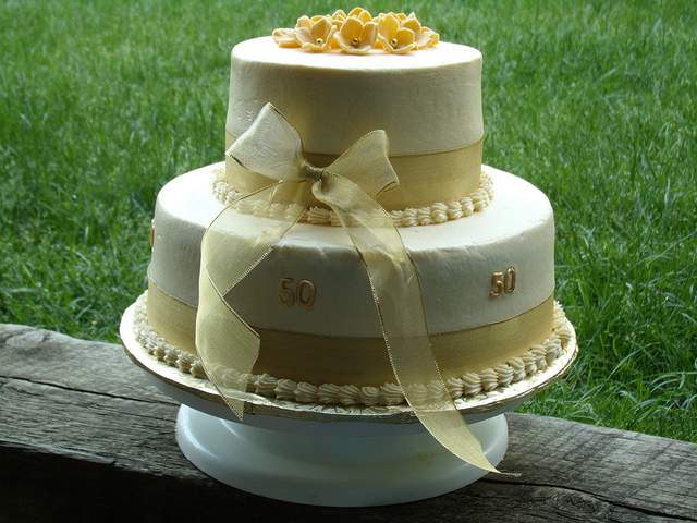 50th Wedding Anniversary Cake 50th Wedding Anniversary Cake