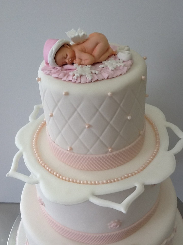 Angel Baby Shower Fondant Cake Toppers Angel Baby Shower Fondant Cake Toppers