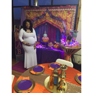 Arabian Nights Themed Baby Shower