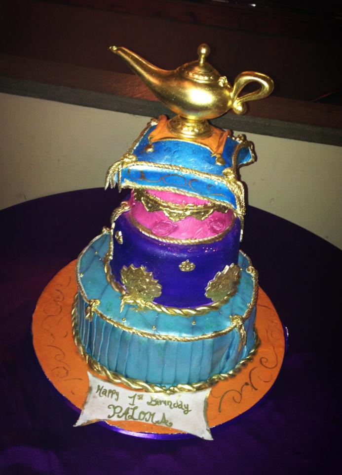 Arabian Themed Birthday Cake