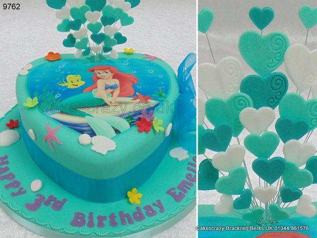 Ariel Little Mermaid Cake