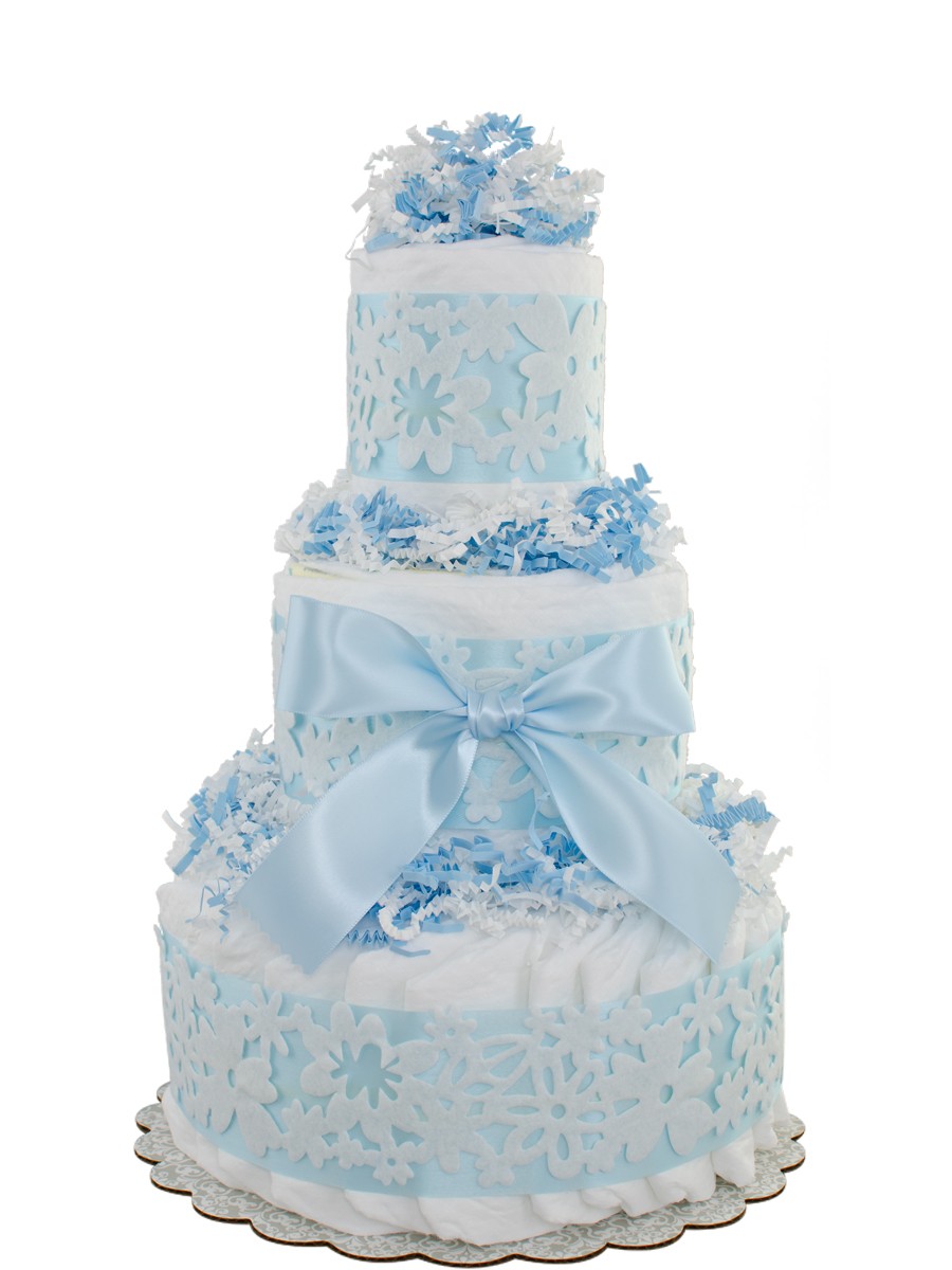 Baby Boy Diaper Cake