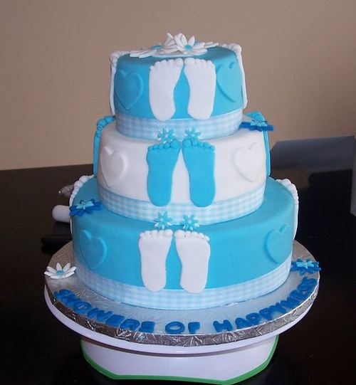 Baby Boy Shower Cake Baby Boy Shower Cake
