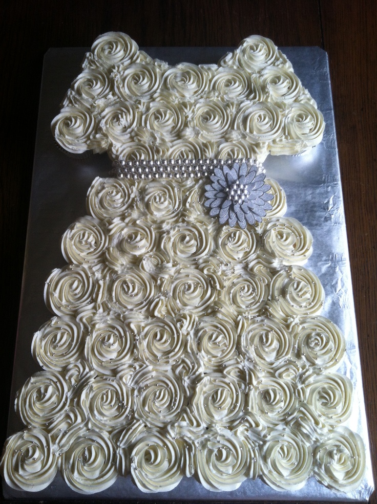 Baby Shower Pull Apart Cupcake Cake