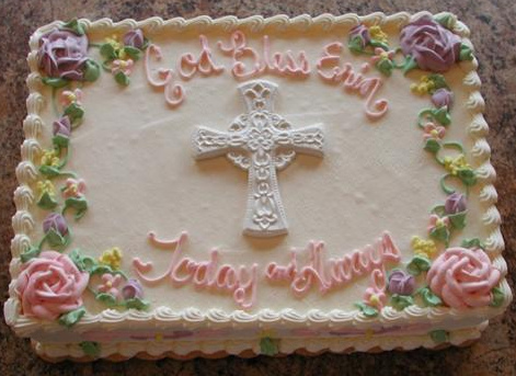 Baptism Sheet Cakes Baptism Sheet Cakes