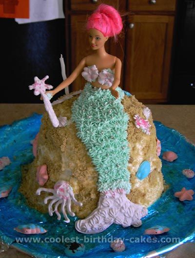 Barbie Mermaid Cake