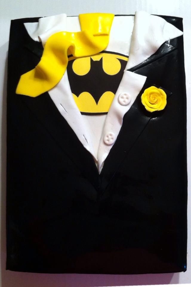 Batman Grooms Cake