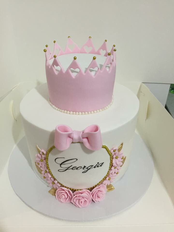 Birthday Girl Tiara Cake