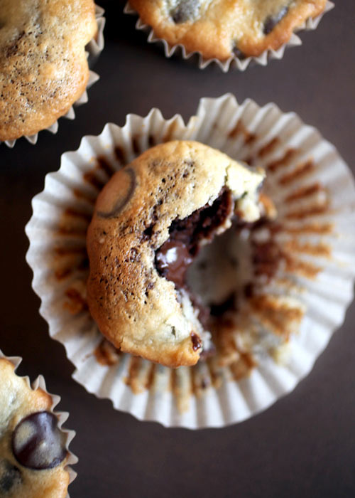 Black Bottom Cupcakes with Cream Cheese