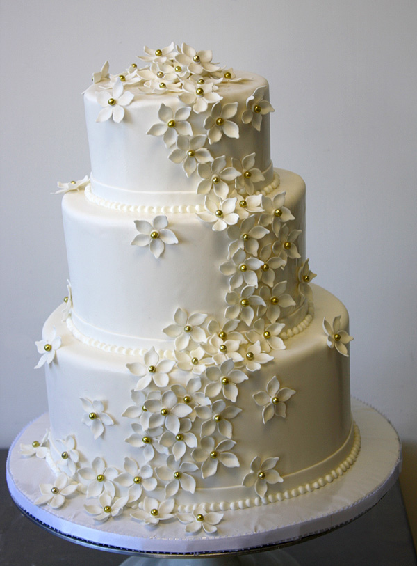 Blossom Wedding Cake Cascade