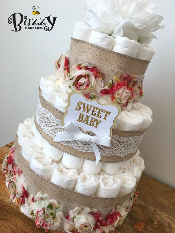 Boho Baby Shower Cake