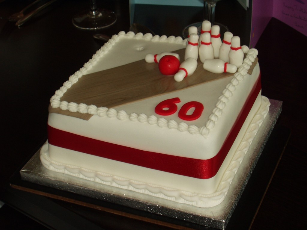 Bowling Birthday Cake