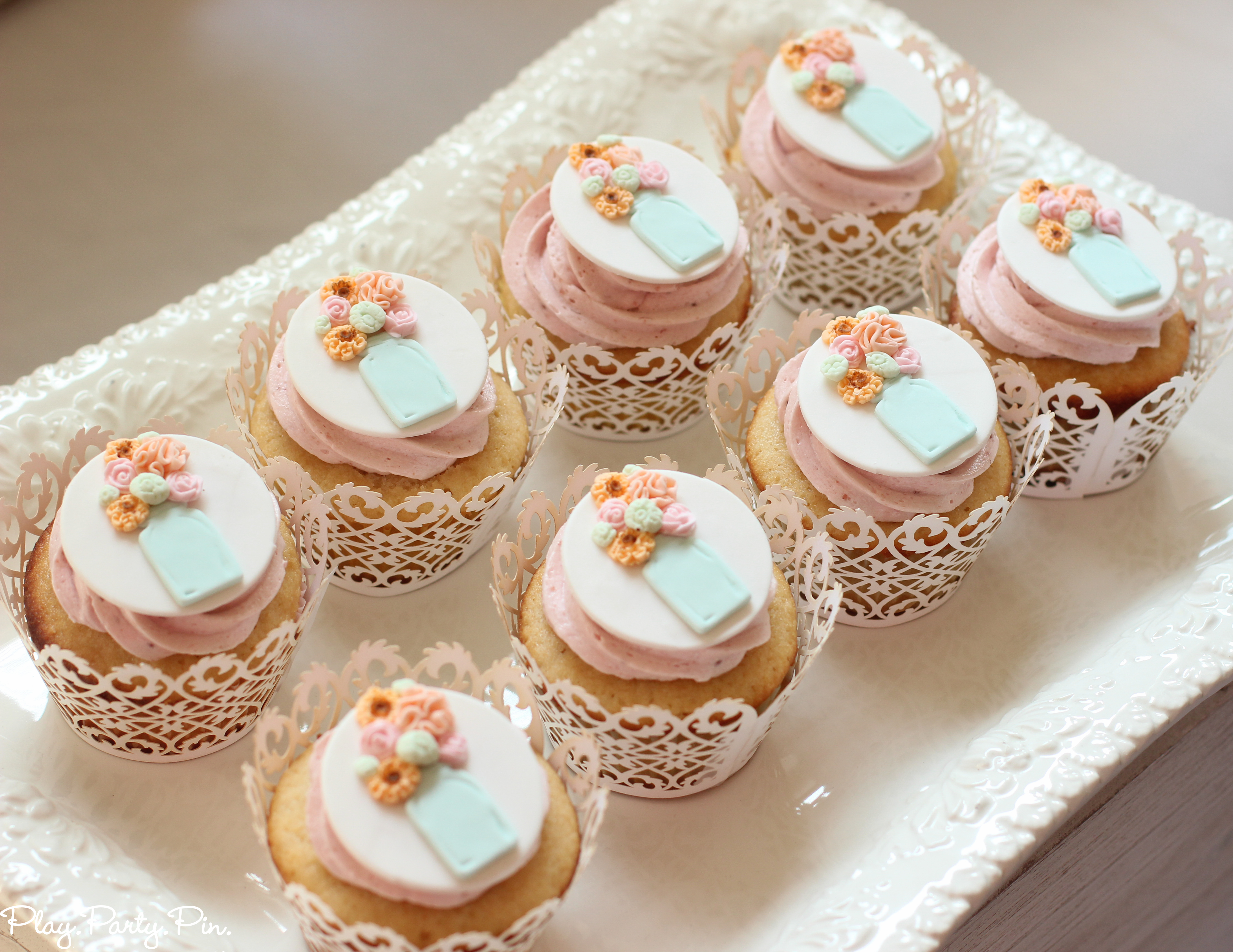 Bridal Shower Cake and Cupcake Ideas