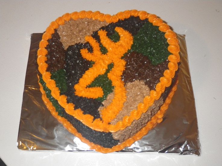 Camo Birthday Cake