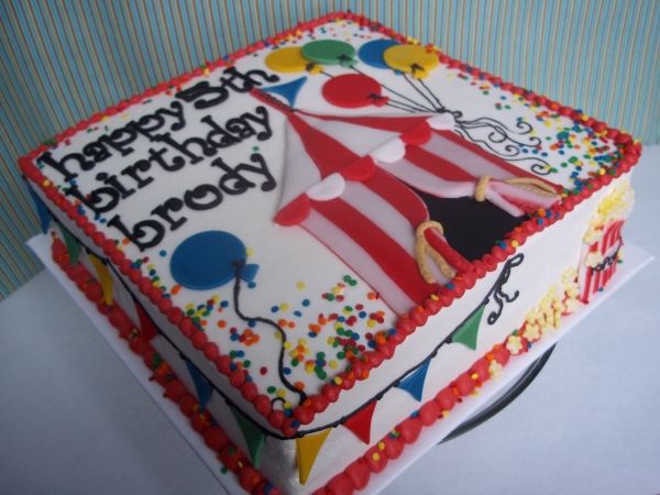 Carnival Birthday Cake