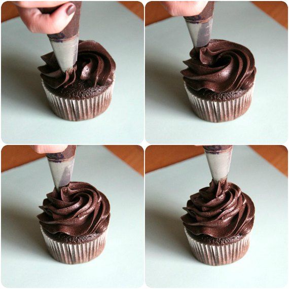 Chocolate Cupcakes with Fudge Frosting