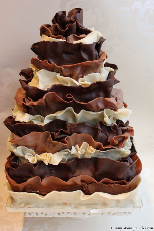 Chocolate Wedding Cake